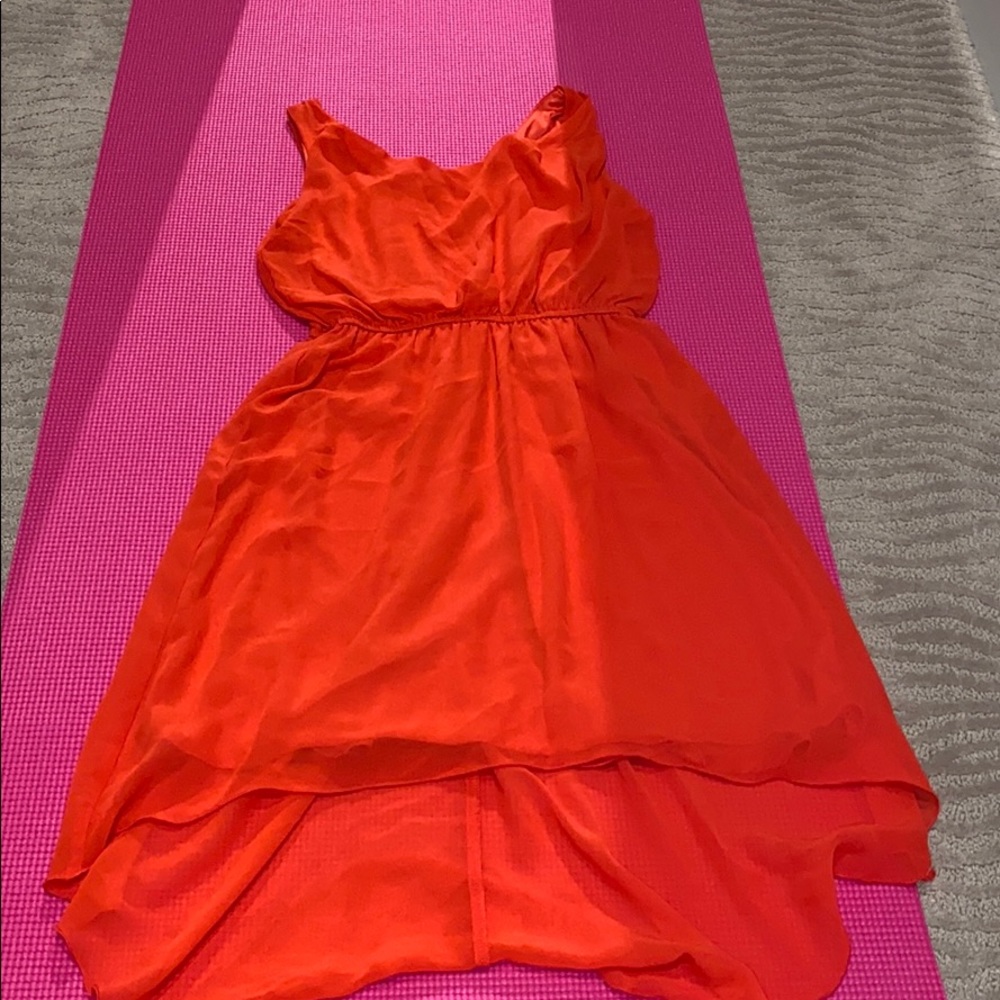 ORANGE SUMMER DRESS